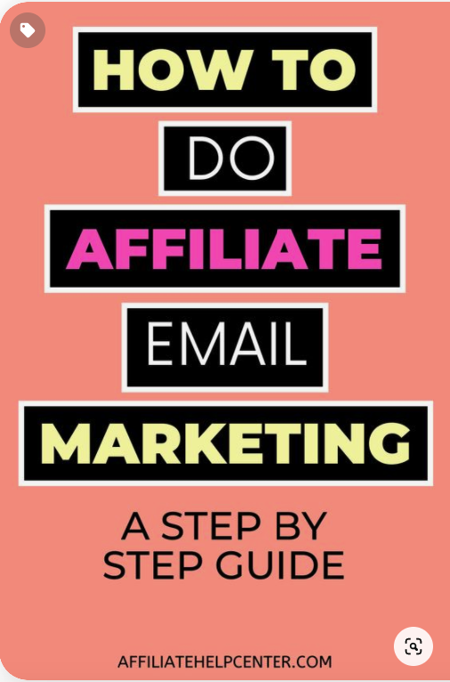 How to do affiliate marketing on pinterest