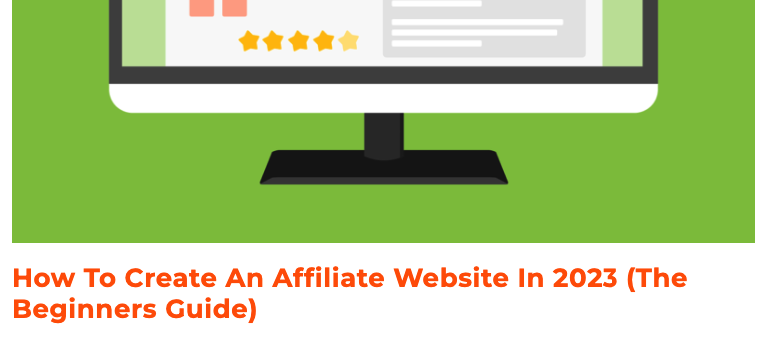 monetize a blog with affiliate marketing