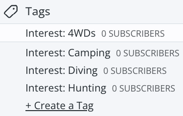 using tags in convertkit